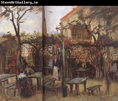 Vincent Van Gogh Terrace of a Cafe on Montmartre (nn04)